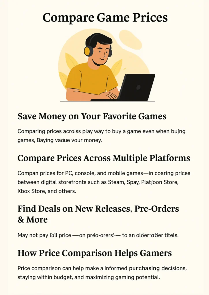 Game Price Comparison